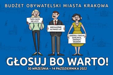 Niebieskie tło, ludzie, tekst